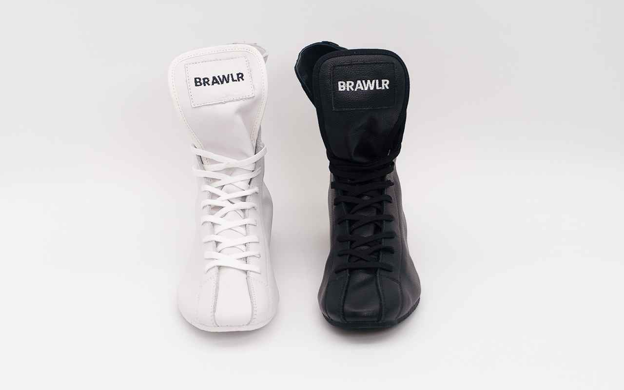 BRAWLR Classics boksschoenen Zwart Wit BRAWLR Shop