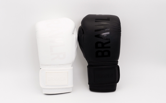 BRAWLR One Series bokshandschoenen zwart wit