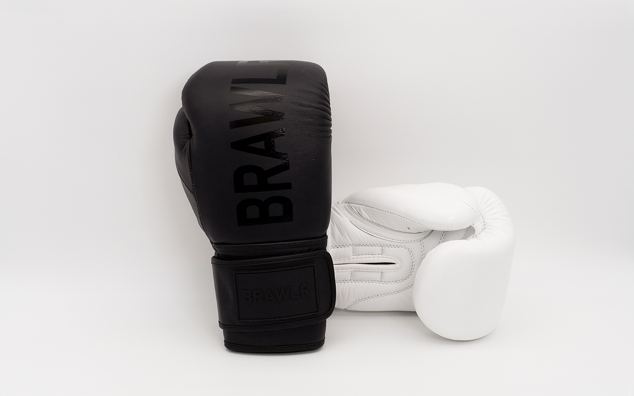 BRAWLR One Series bokshandschoenen zwart wit1