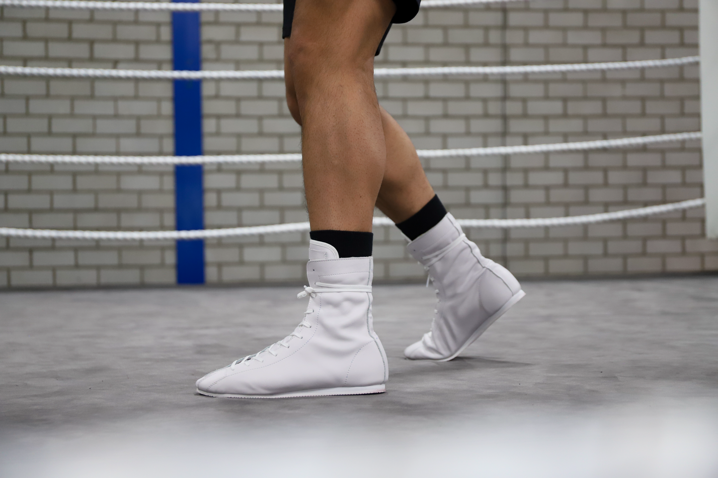 BRAWLR Classic Boxing Shoes White